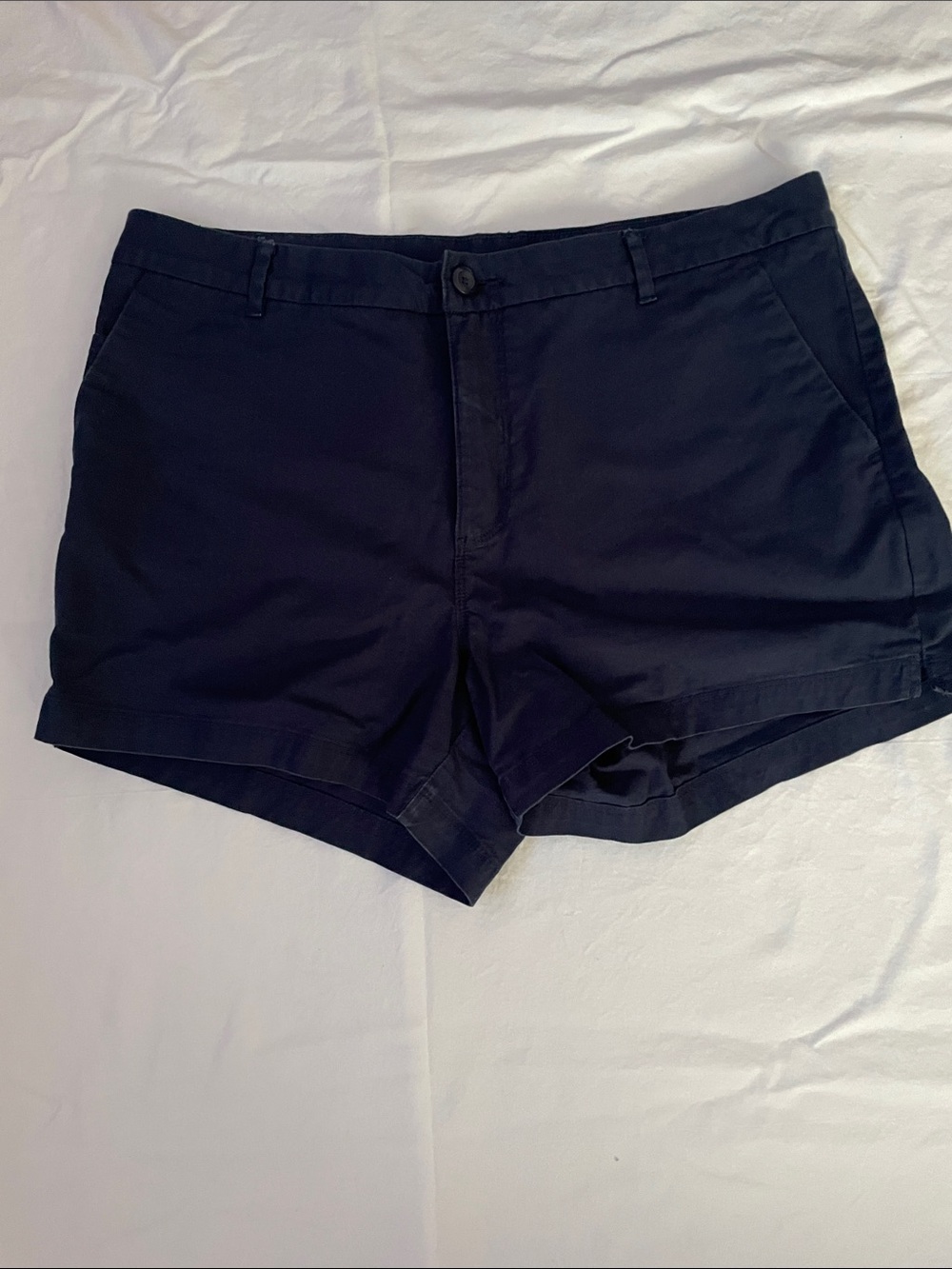 Patagonia Navy Women's Cotton Shorts